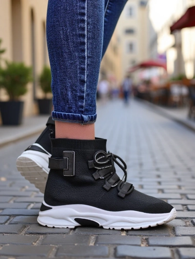 Royalfashion Ženske visoke športne superge Lorietea