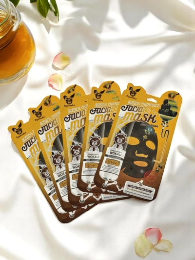 Medena maska za obraz - vlaži, osvetljuje in tonira