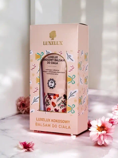 Luxelux božični balzam za telo s kokosovim vonjem 300 ml