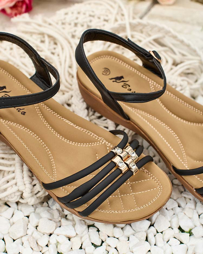 Royalfashion Okrašeni ženski sandali Sun Crusher