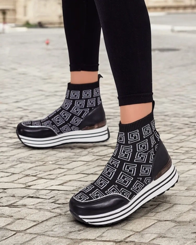 Royalfashion Ženske športne visoke superge Lori