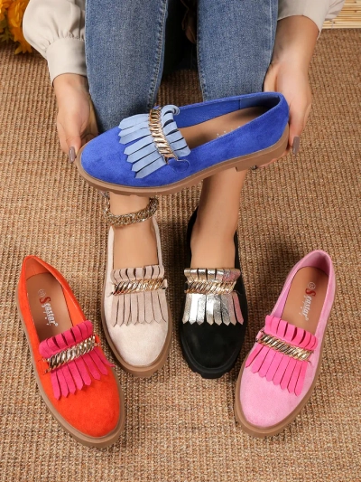 Royalfashion Ženski mokasini iz ekološke zamene kože Mare Nostrum