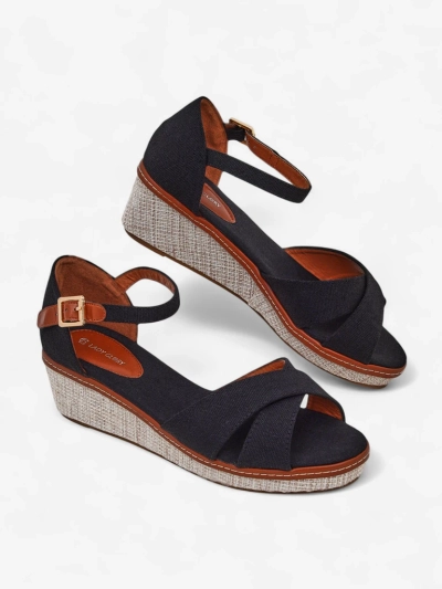 Royalfashion Ženski sandali s polno peto brez prstov Terrific