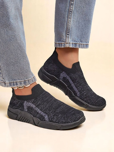 Royalfashion Ženski športni slip-on čevlji iz blaga Vena