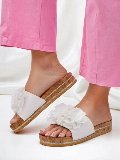 Royalfashion Ženske natikače s cvetjem Focce