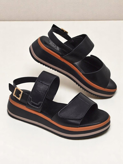 Royalfashion ženski sandali z debelejšim podplatom Tulipp