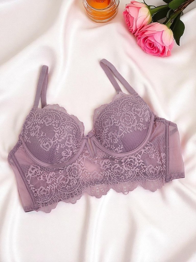 Royalfashion Ženski podložen čipkast korzet nedrček Grace Corset