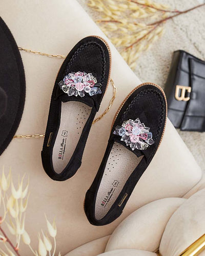 Royalfashion Mokasini s pisanimi kamni Restea