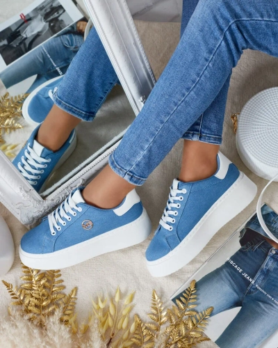 Royalfashion Ženske športne superge na platformi Calomie
