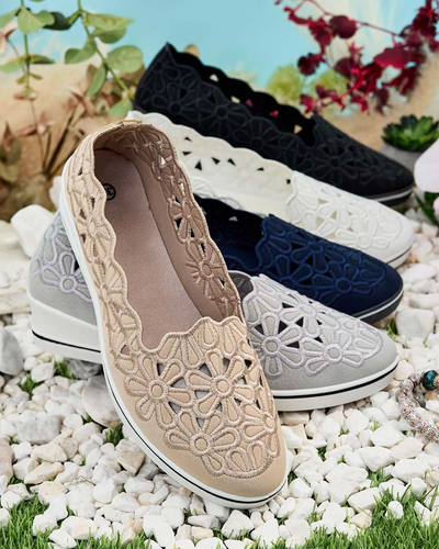 Royalfashion Ženski mokasini z nizko peto Dellio