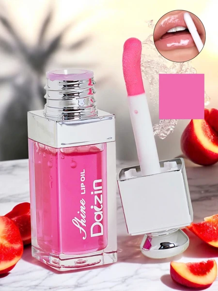 Barva lip glosa Temno roza