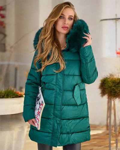 Royalfashion Ženska prešita zimska jakna