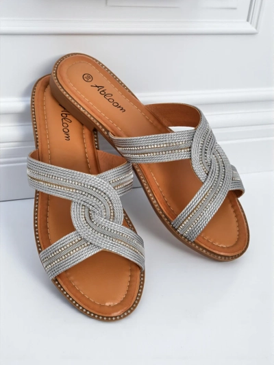 Royalfashion Ženski natikači pleteni Woven Breeze