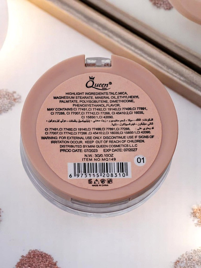 Queen Stisnjeni osvetljevalec za obraz Pearl Glow