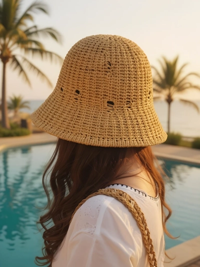 Royalfashion Ženski poletni klobuk Sunny Bucket