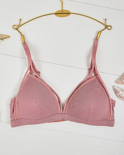 Royalfashion Ženski modrček z okrasnimi naramnicami