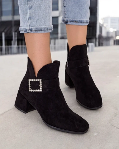 Royalfashion Ženske čizme s niskom petom Vetti