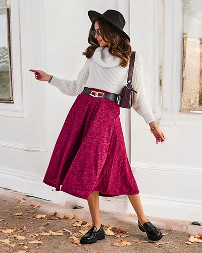 Royalfashion Ženska midi suknja