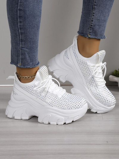 Royalfashion Ženske športne superge s kamenčki Blysco