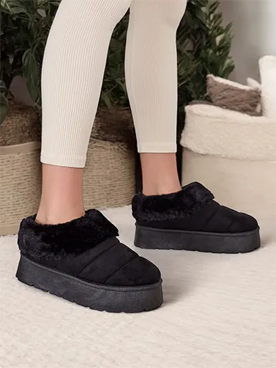 Royalfashion Short ženski čizme a'la čizme za sneg Eliozi