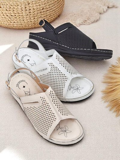 Sandalias de mujer Royalfashion con tacón de cuña bajo Mira