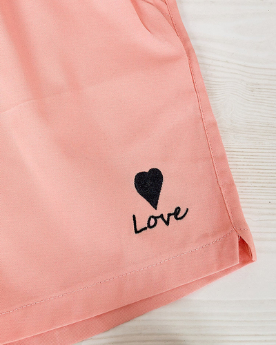 Royalfashion Ženske kratke hlače iz bombažne tkanine