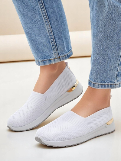 Royalfashion Ženske tkaninske slip-on čevlje Perfeti