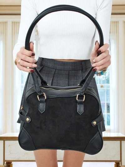Ženska shopper torbica iz eko usnja Erelle
