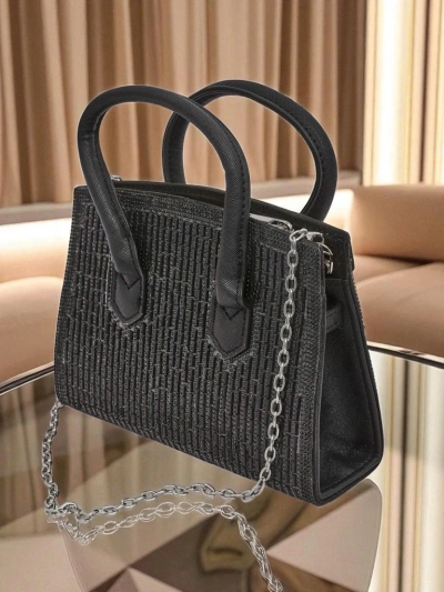 Royalfashion Ženska clutch torbica s cirkoni Seren Voux