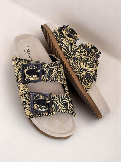 Royalfashion Ženski sandali z zaponkami Samorra