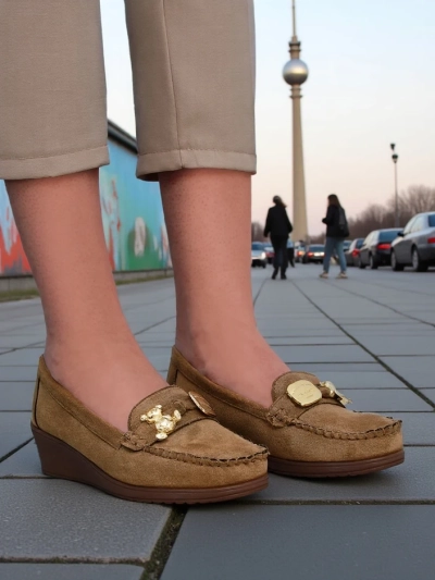 Royalfashion Ženske moccasine na nizkem petu Mollan