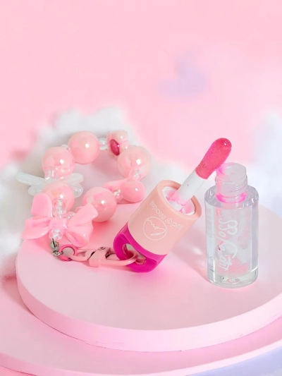 Otroški lip gloss z zapestnico Brezbarven