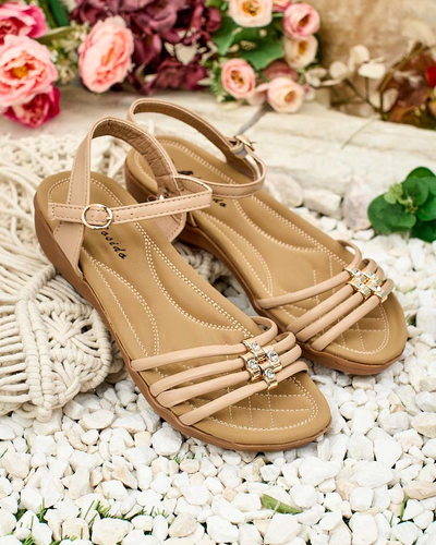 Royalfashion Okrašeni ženski sandali Sun Crusher