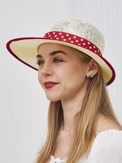 Royalfashion Ženski slamnik Dotelle