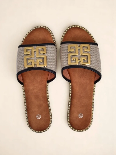 Royalfashion Ženske natikače z ravnim podplatom Rorole