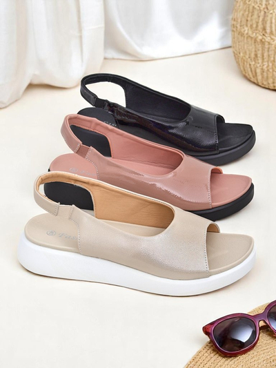 Royalfashion Ženski sandali na debeli podlagi Luna Shines