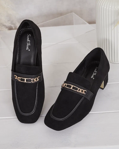 Royalfashion Elegantni ženski mokasini na nizki nogi Oflem