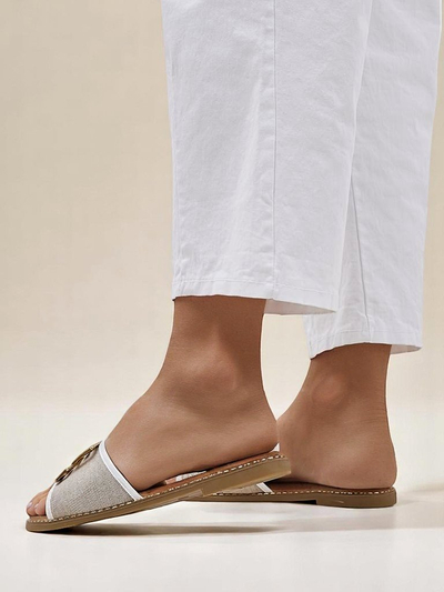 Royalfashion ženske natikače z ravnim podplatom Rorole