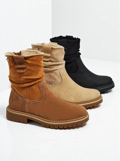 Visoki ženski gležnarji iz eko semiša Liora