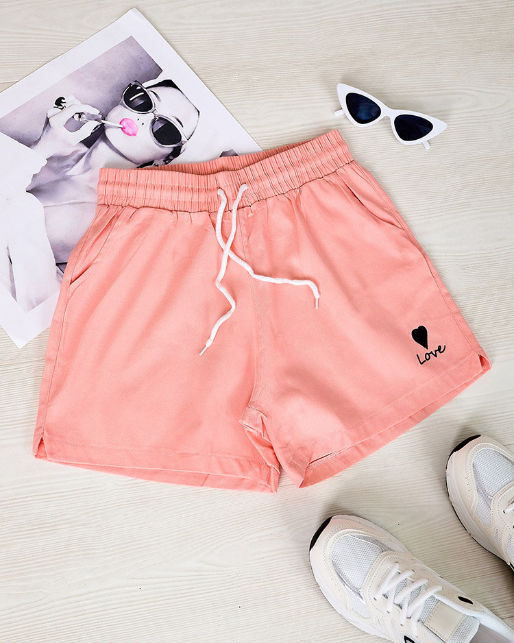 Royalfashion Ženske kratke hlače iz bombažne tkanine