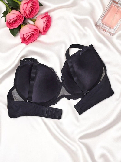 Royalfashion Ženski podložen čipkast modrček Delicate Grace