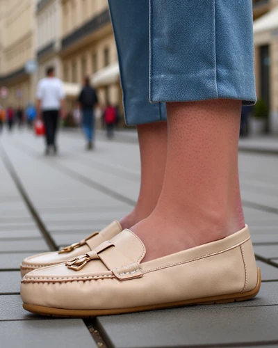 Royalfashion Matte ženske mokasine Timmone